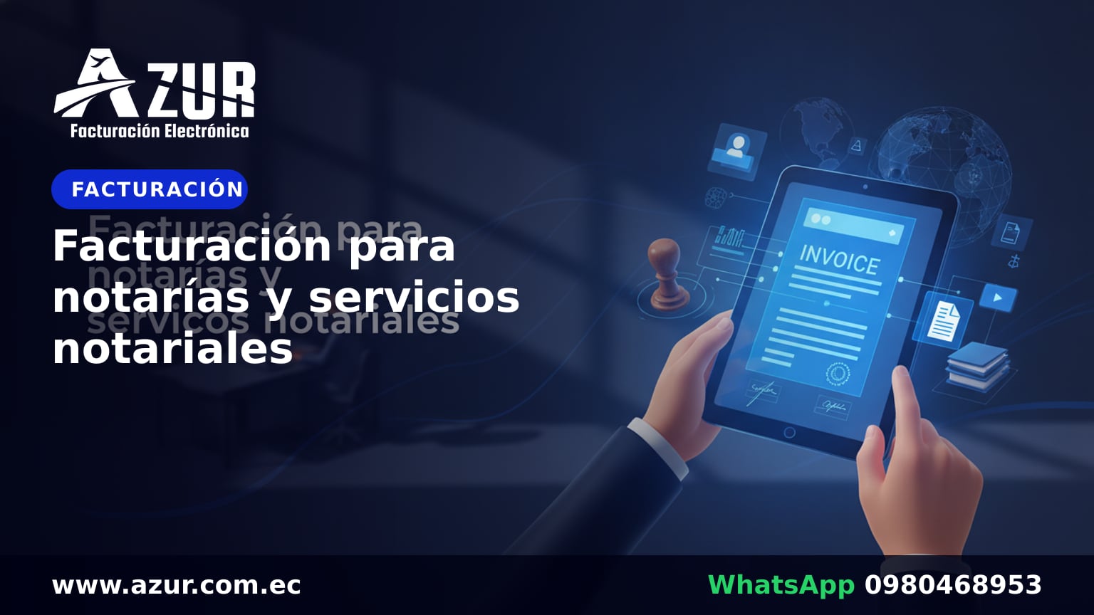 Facturación para notarías y servicios notariales
