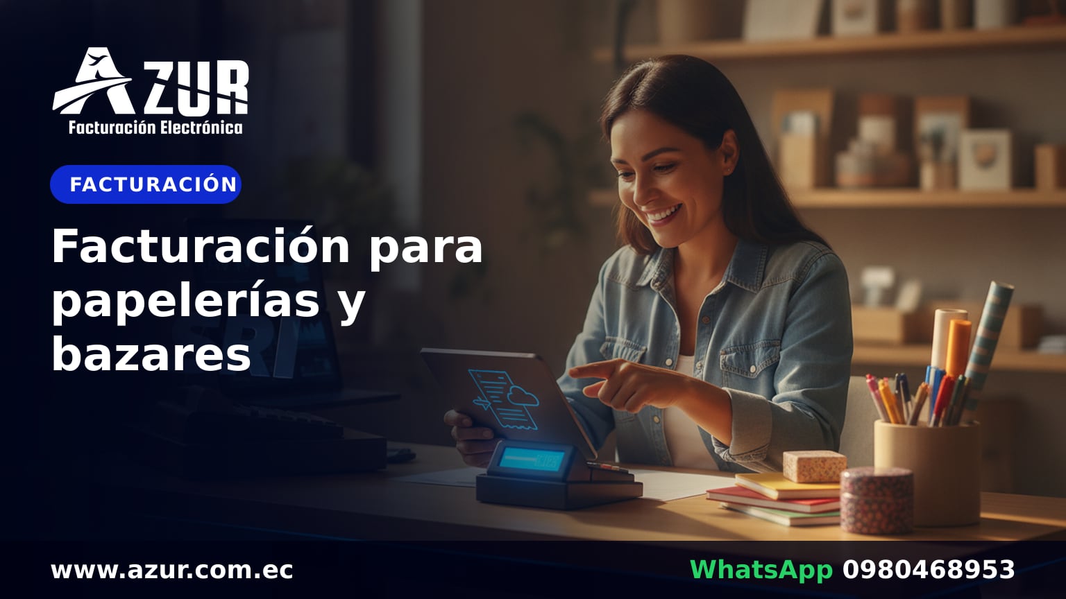 Facturación para papelerías y bazares