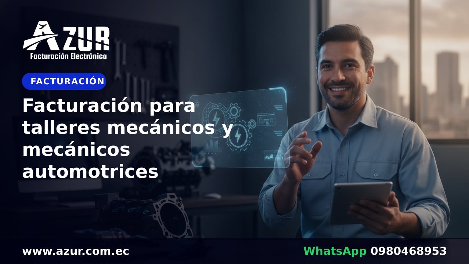 Facturación para talleres mecánicos y mecánicos automotrices