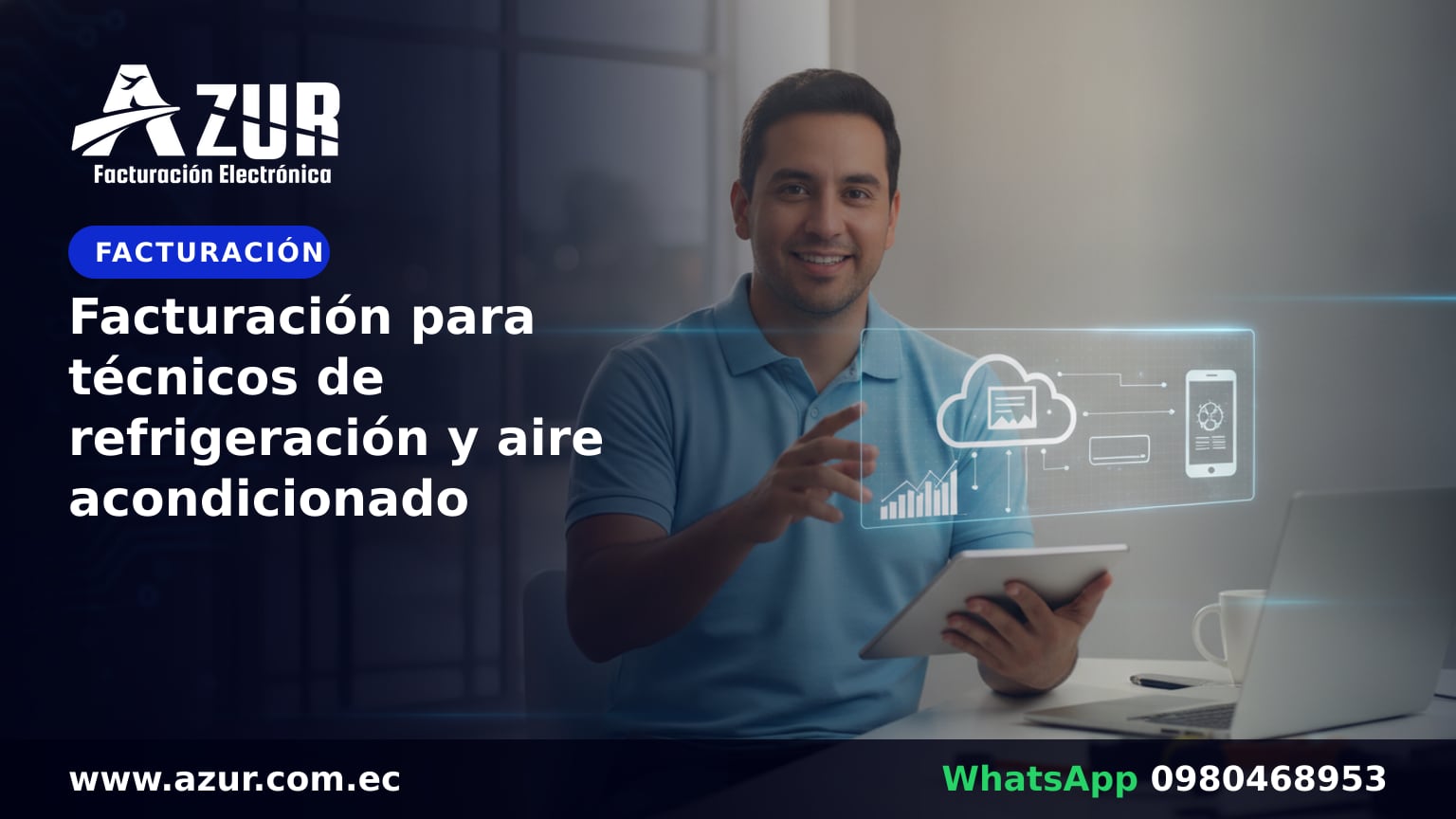 Facturación para técnicos de refrigeración y aire acondicionado