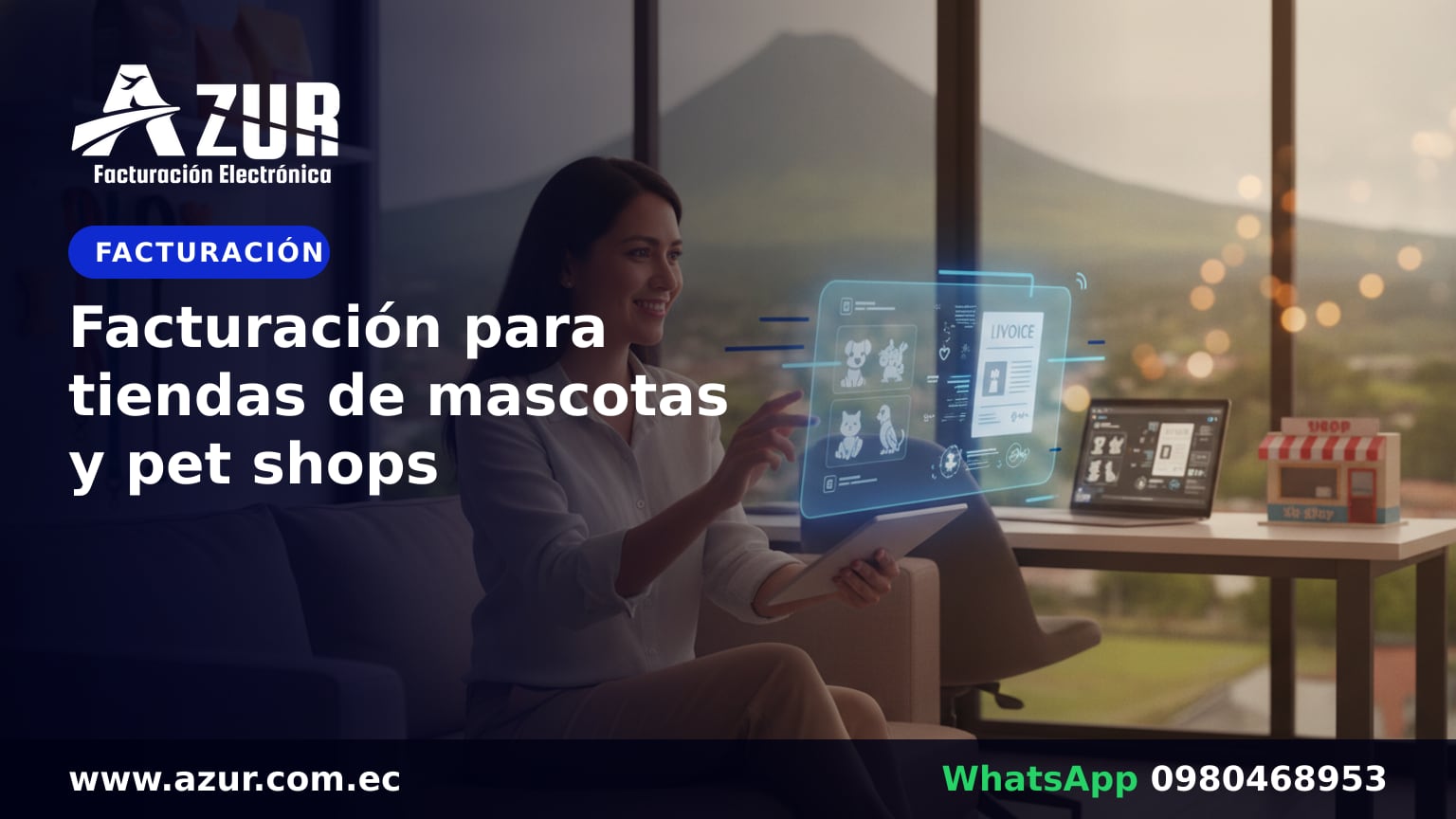 Facturación para tiendas de mascotas y pet shops