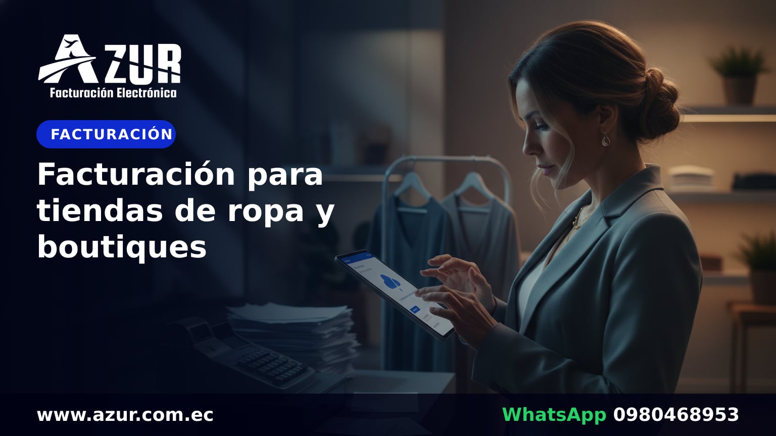 Facturación para tiendas de ropa y boutiques