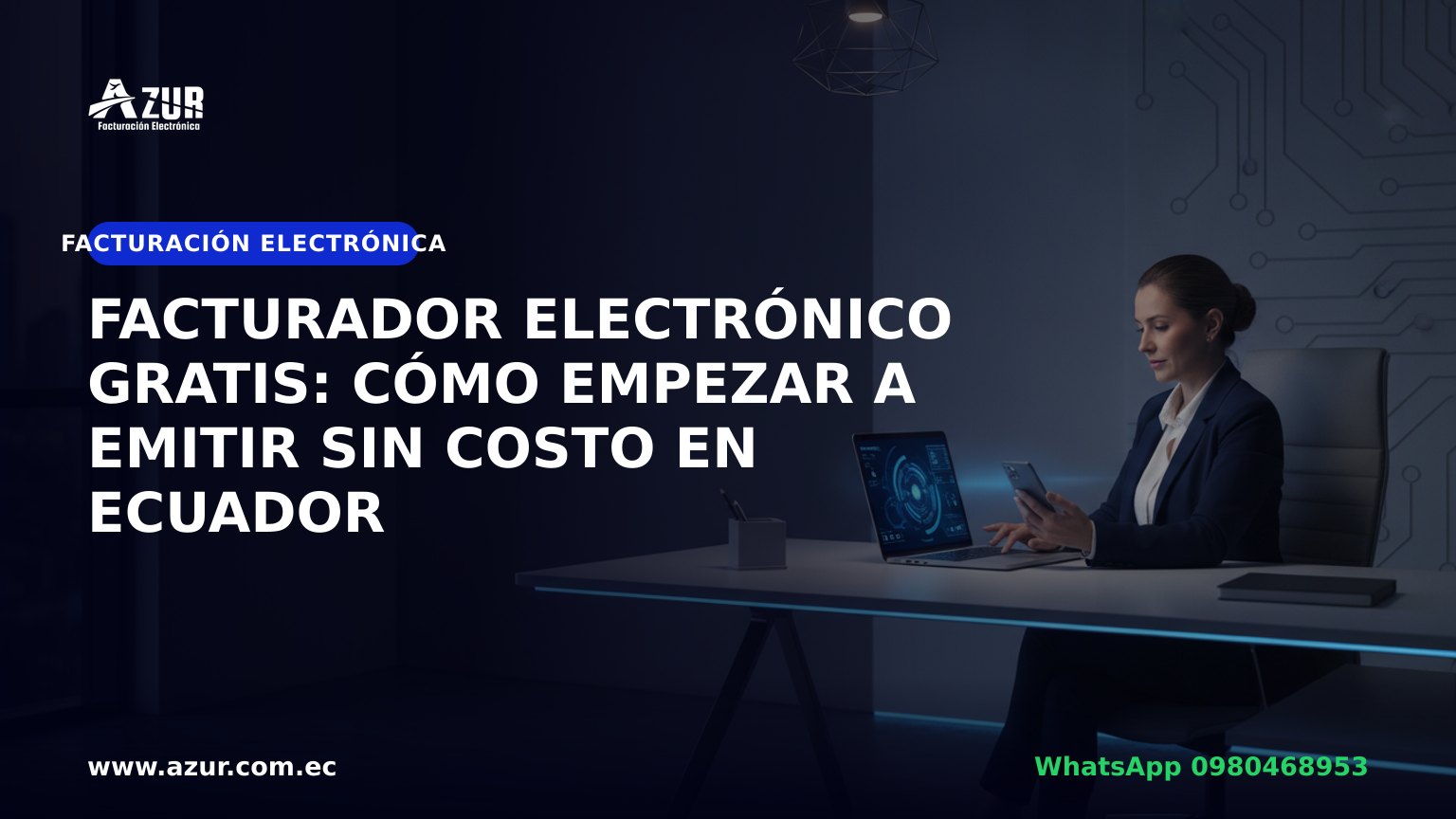 Facturador electrónico gratis: cómo empezar a emitir sin costo en Ecuador