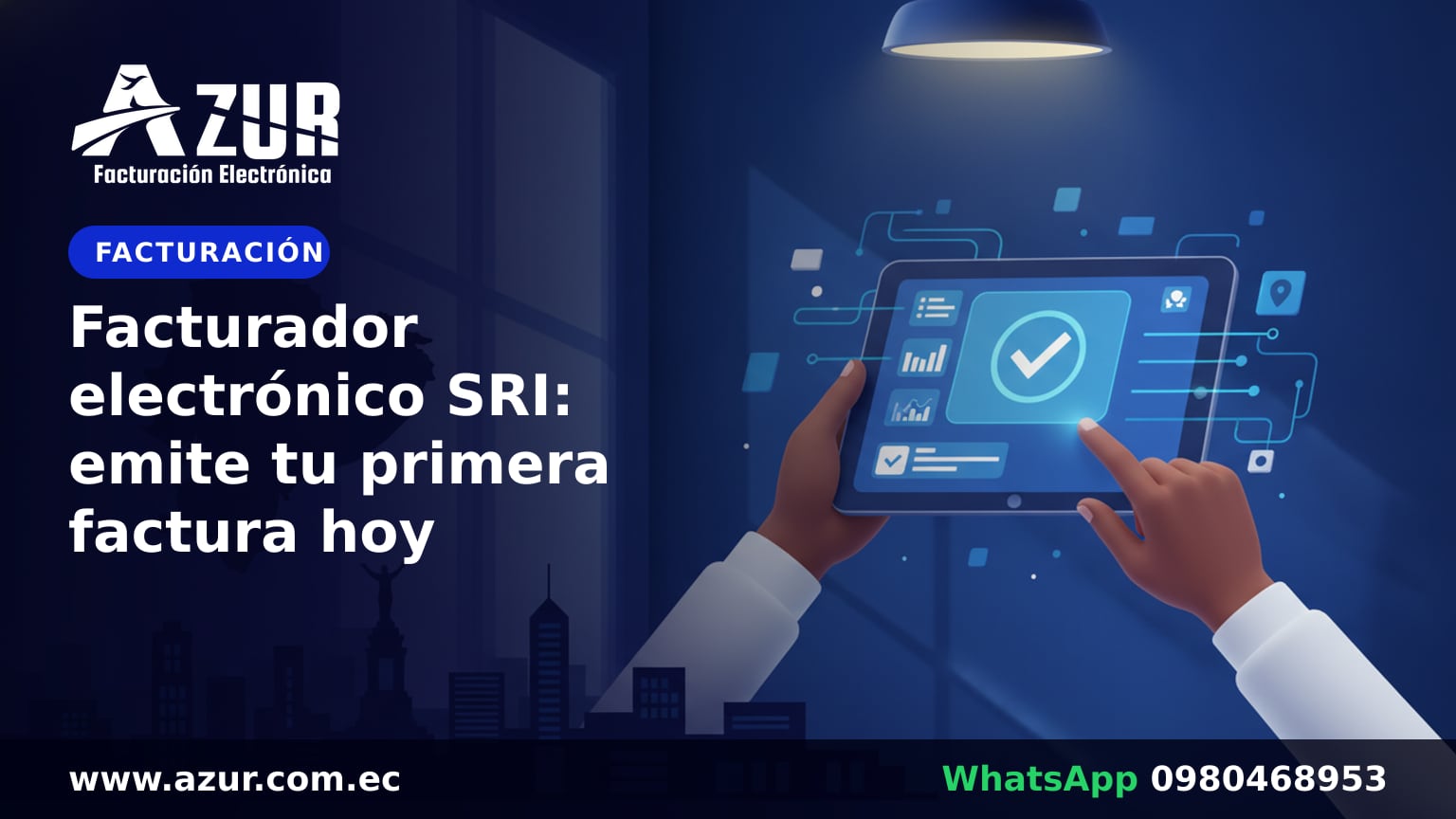 Facturador electrónico SRI: emite tu primera factura hoy