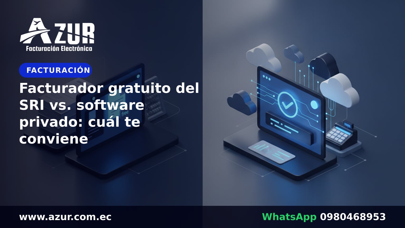 Facturador gratuito del SRI vs. software privado: cuál te conviene