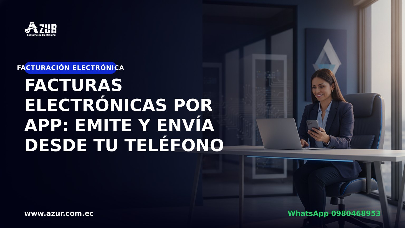 Facturas electrónicas por app: emite y envía desde tu teléfono