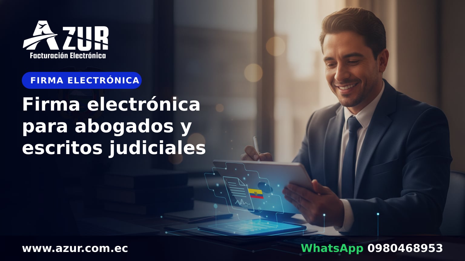 Firma electrónica para abogados y escritos judiciales