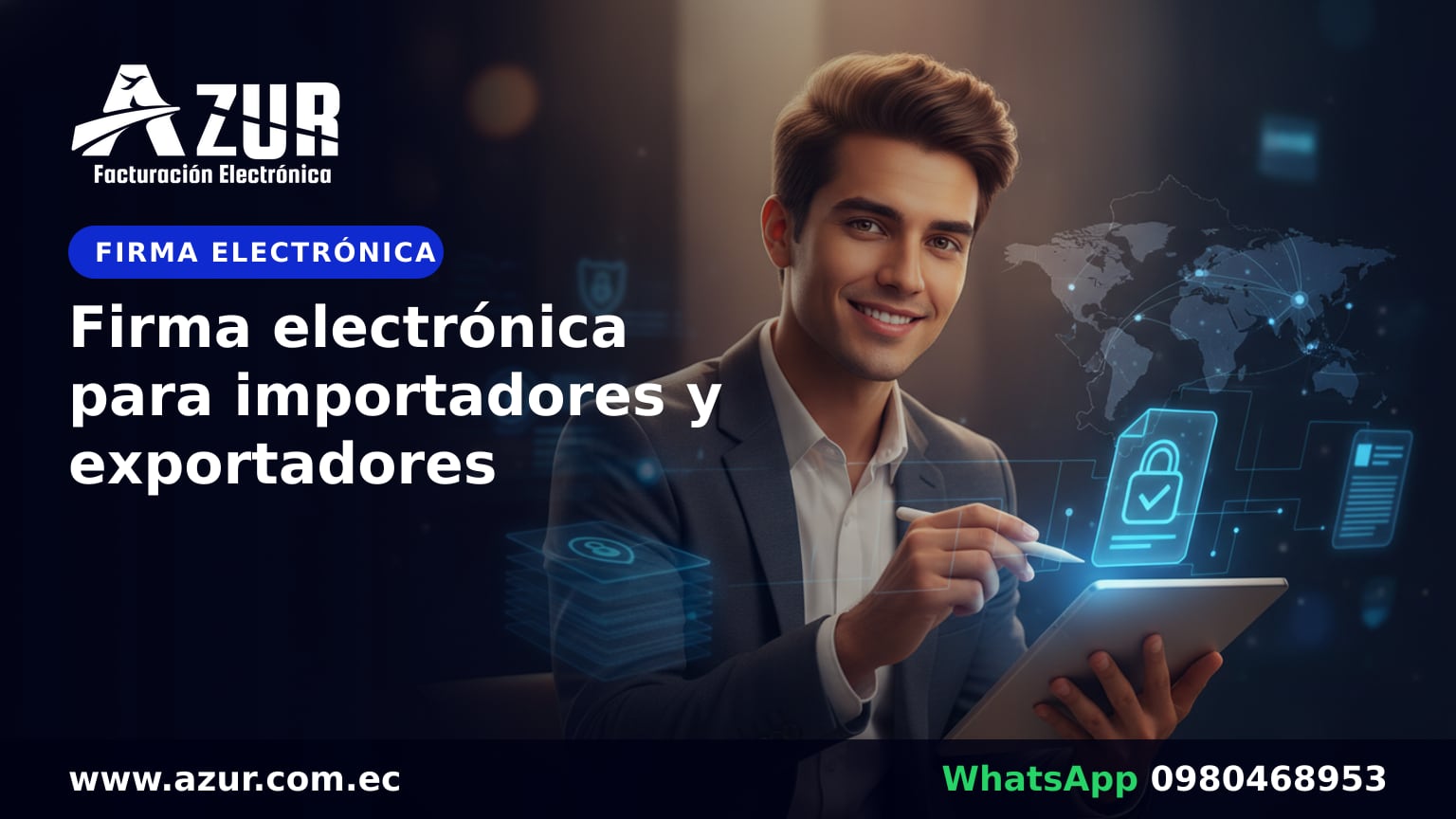 Firma electrónica para importadores y exportadores
