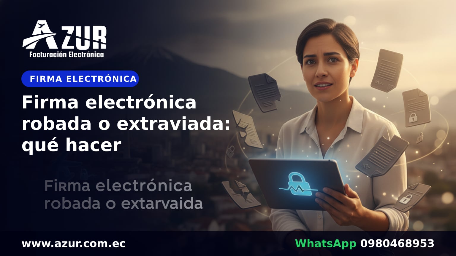 Firma electrónica robada o extraviada: qué hacer