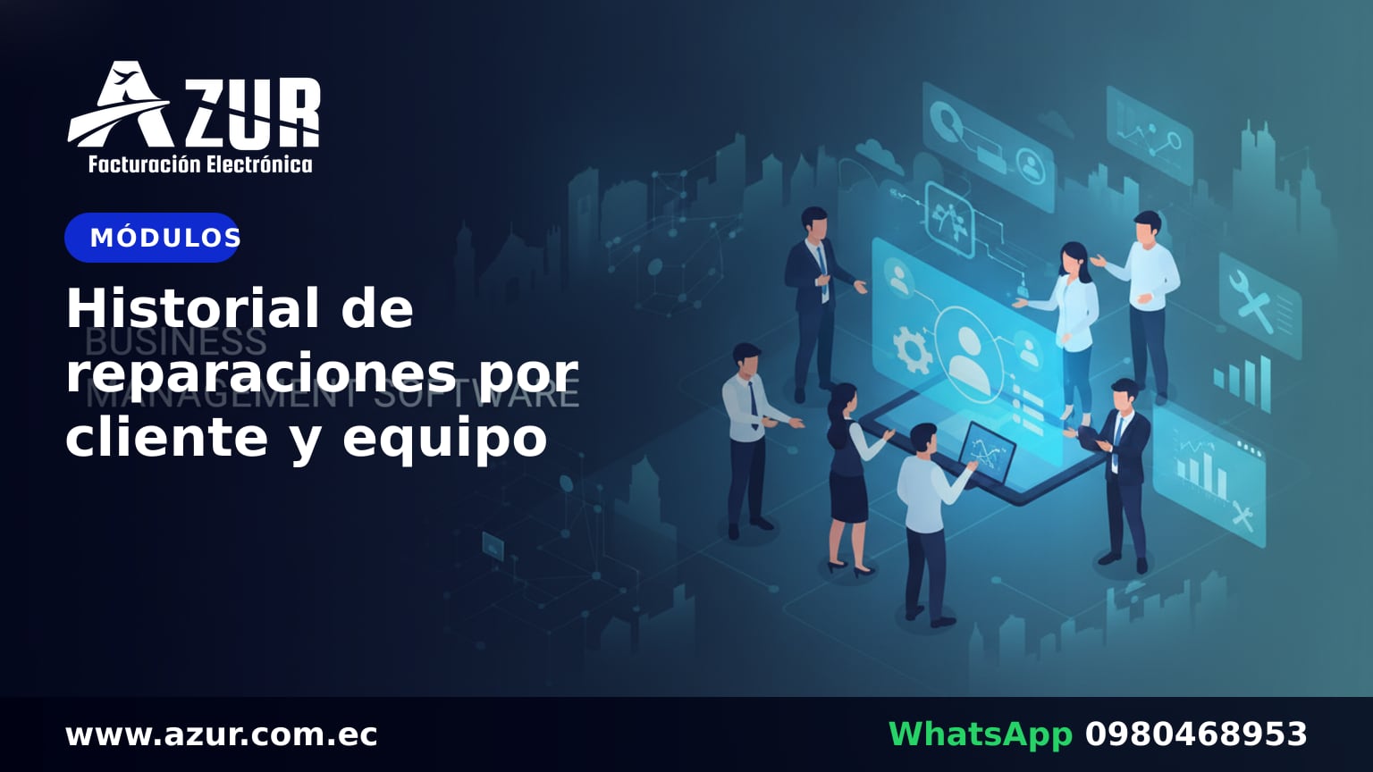 Historial de reparaciones por cliente y equipo
