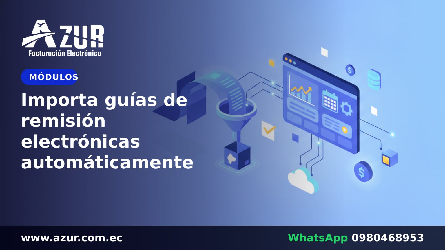 Importa guías de remisión electrónicas automáticamente
