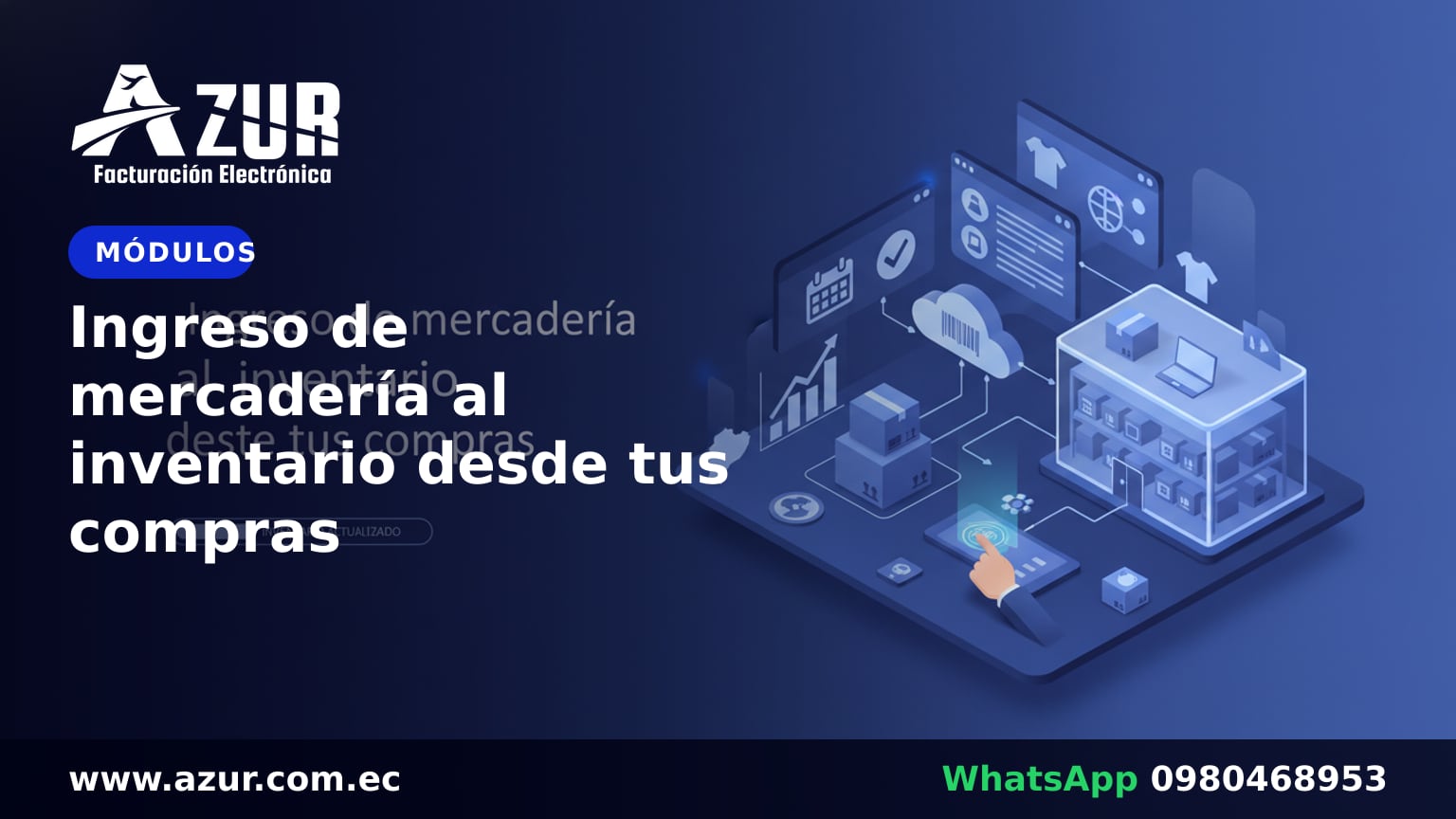 Ingreso de mercadería al inventario desde tus compras