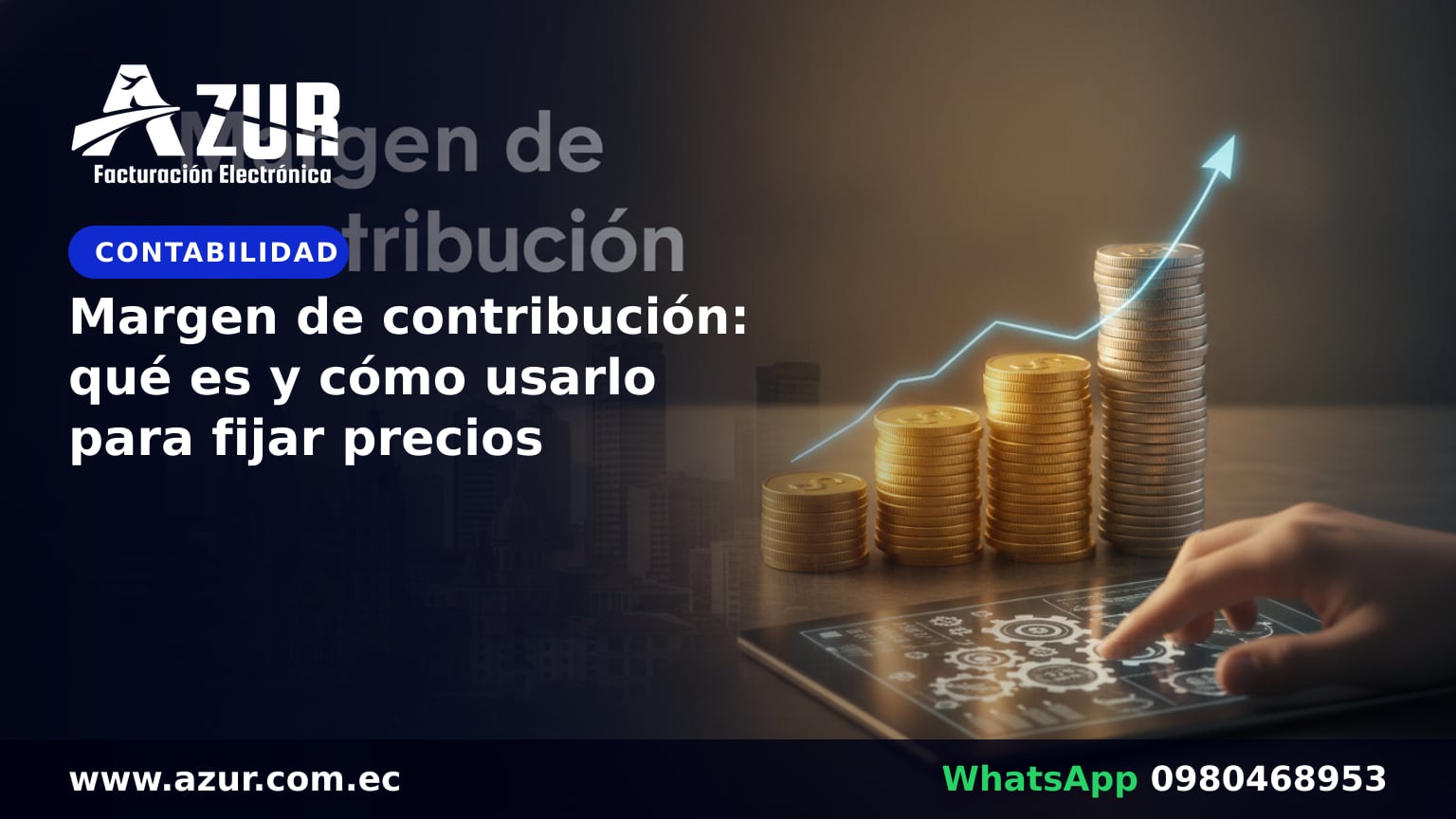 Margen de contribución: qué es y cómo usarlo para fijar precios