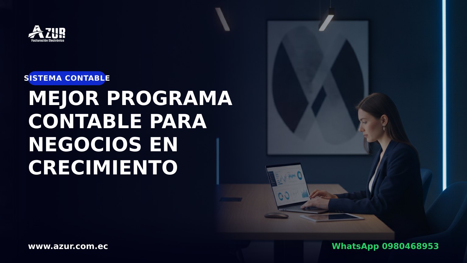Mejor programa contable para negocios en crecimiento