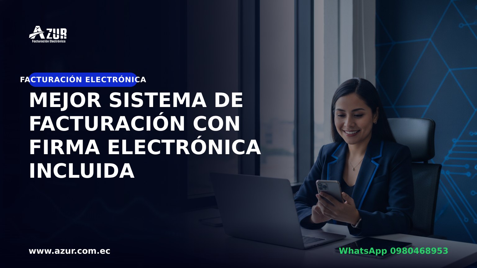 Mejor sistema de facturación con firma electrónica incluida