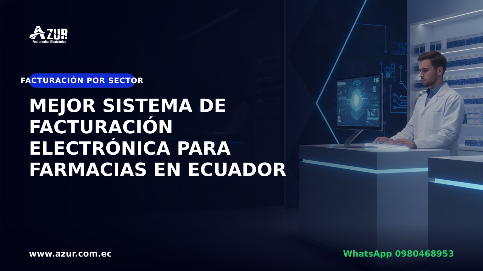 Mejor sistema de facturación electrónica para farmacias en Ecuador