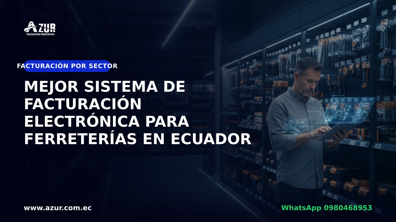 Mejor sistema de facturación electrónica para ferreterías en Ecuador