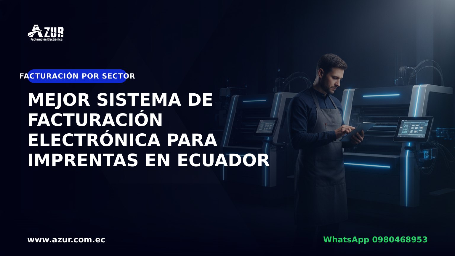 Mejor sistema de facturación electrónica para imprentas en Ecuador