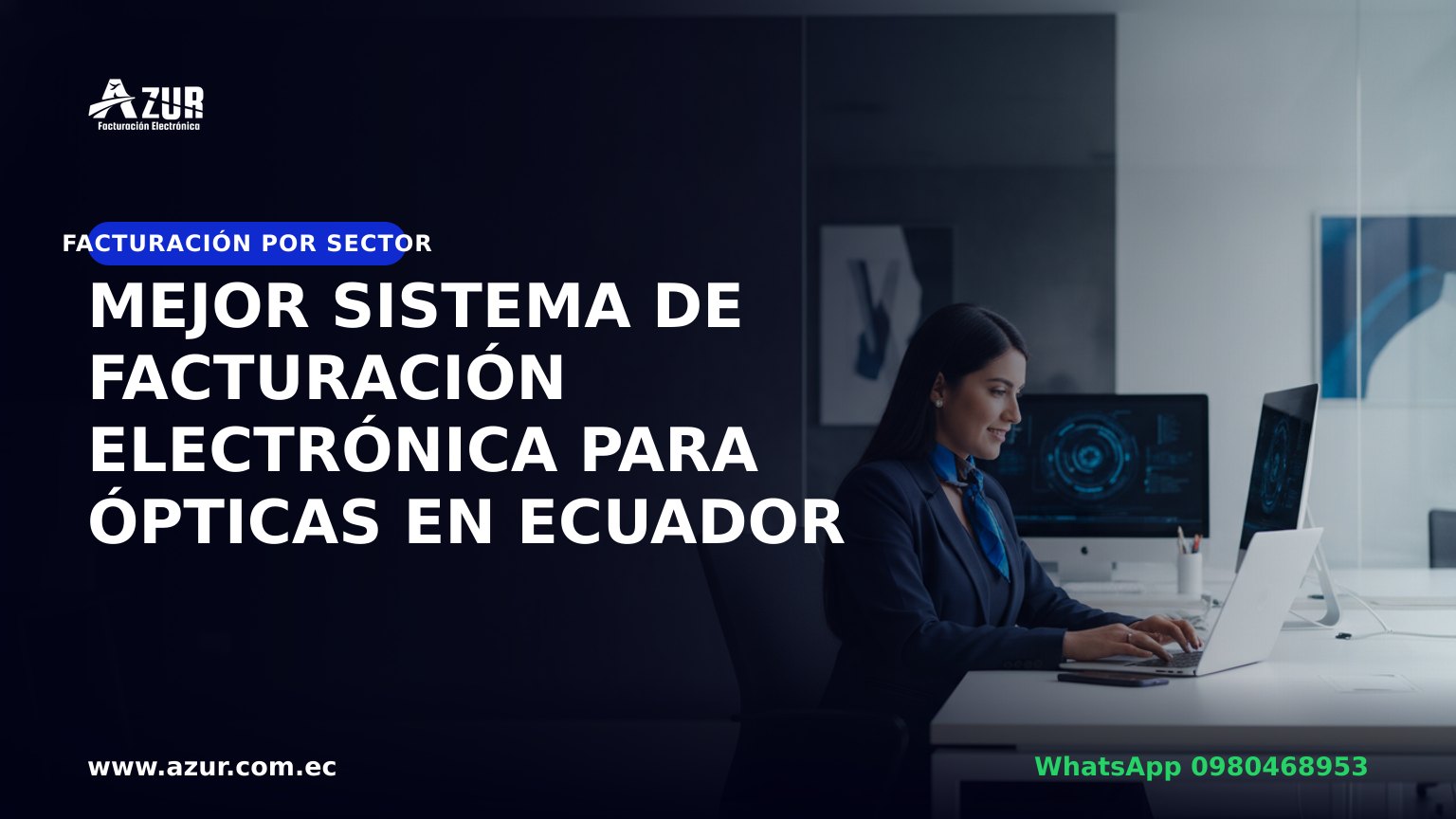 Mejor sistema de facturación electrónica para ópticas en Ecuador