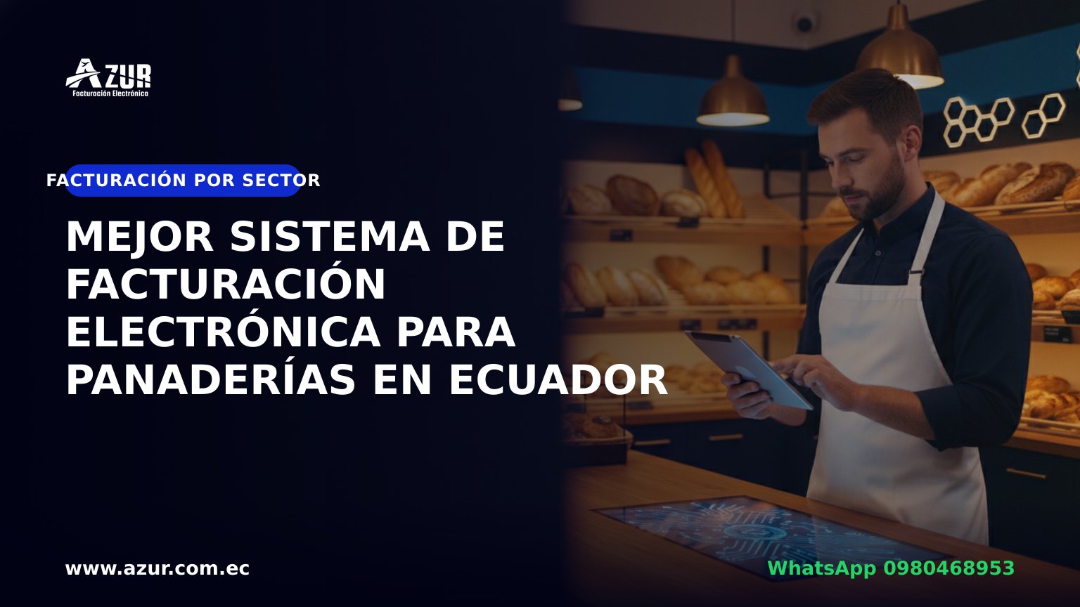 Mejor sistema de facturación electrónica para panaderías en Ecuador