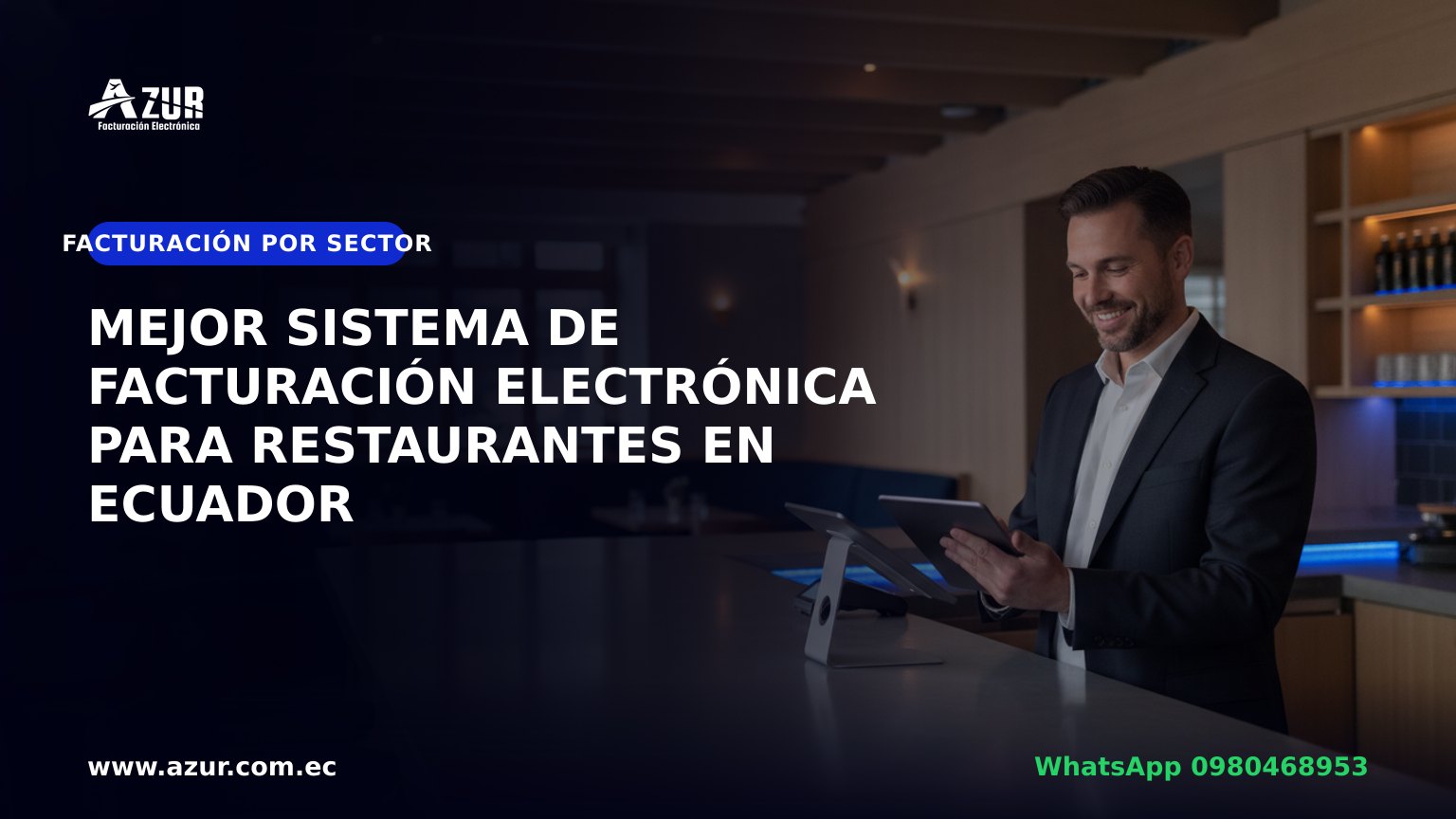 Mejor sistema de facturación electrónica para restaurantes en Ecuador