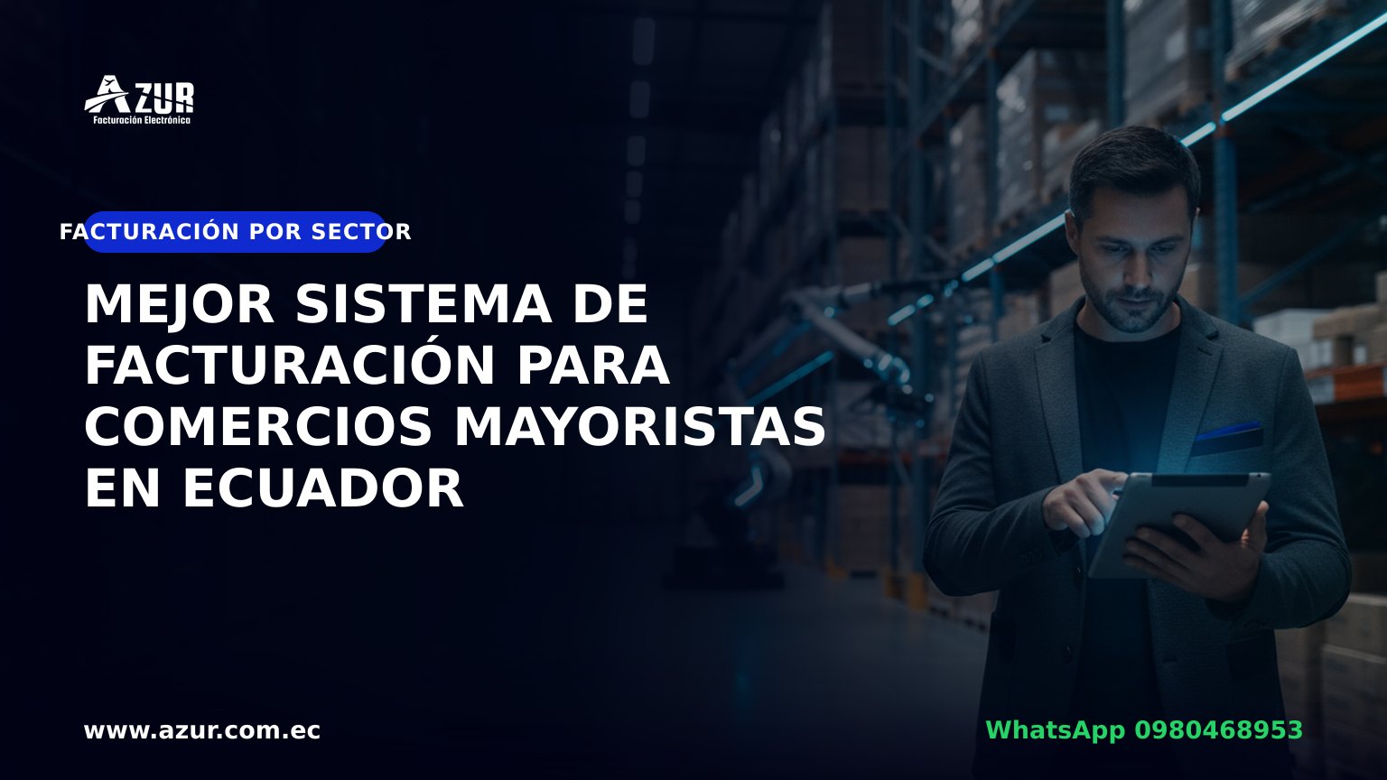 Mejor sistema de facturación para comercios mayoristas en Ecuador