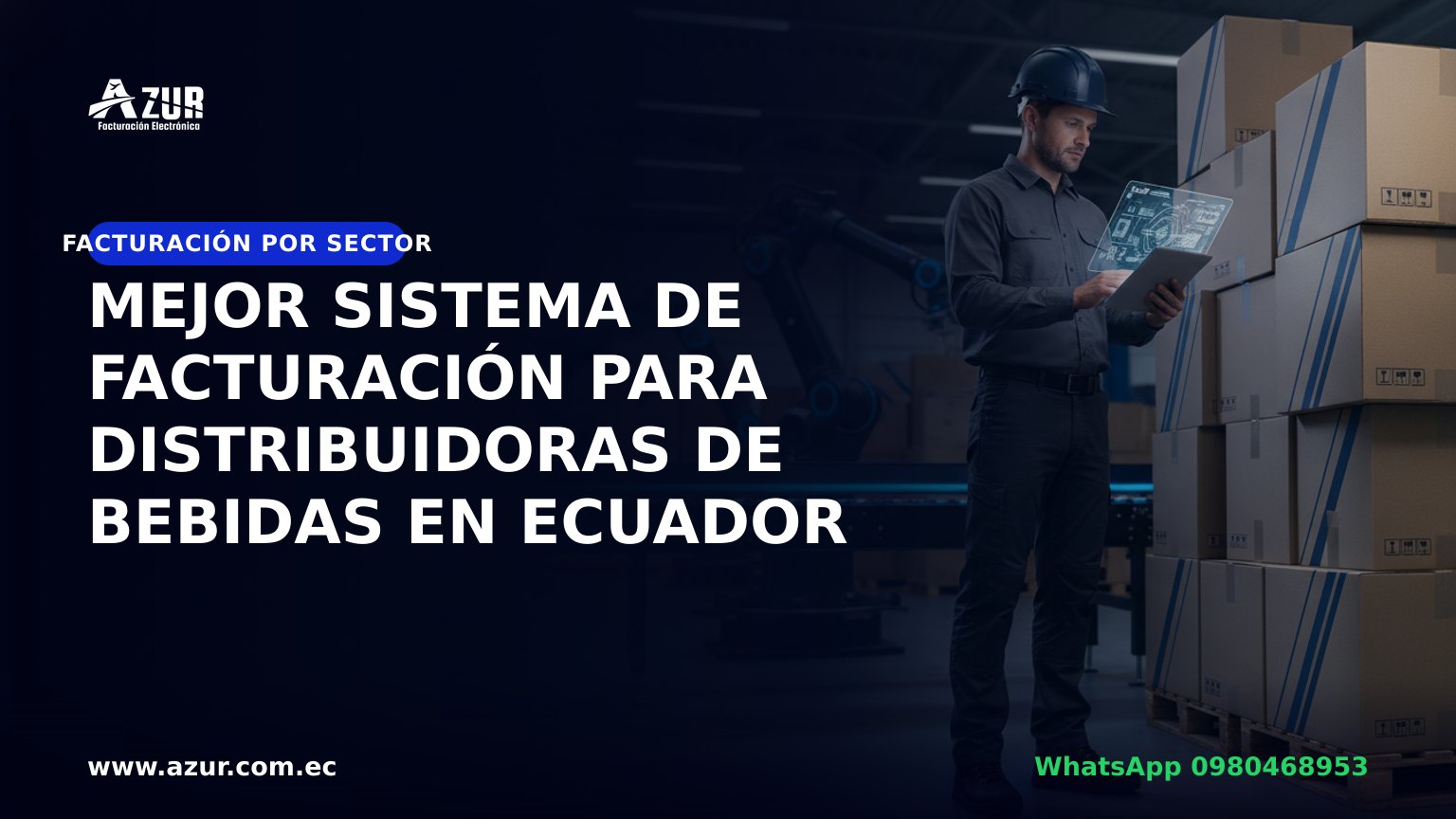 Mejor sistema de facturación para distribuidoras de bebidas en Ecuador