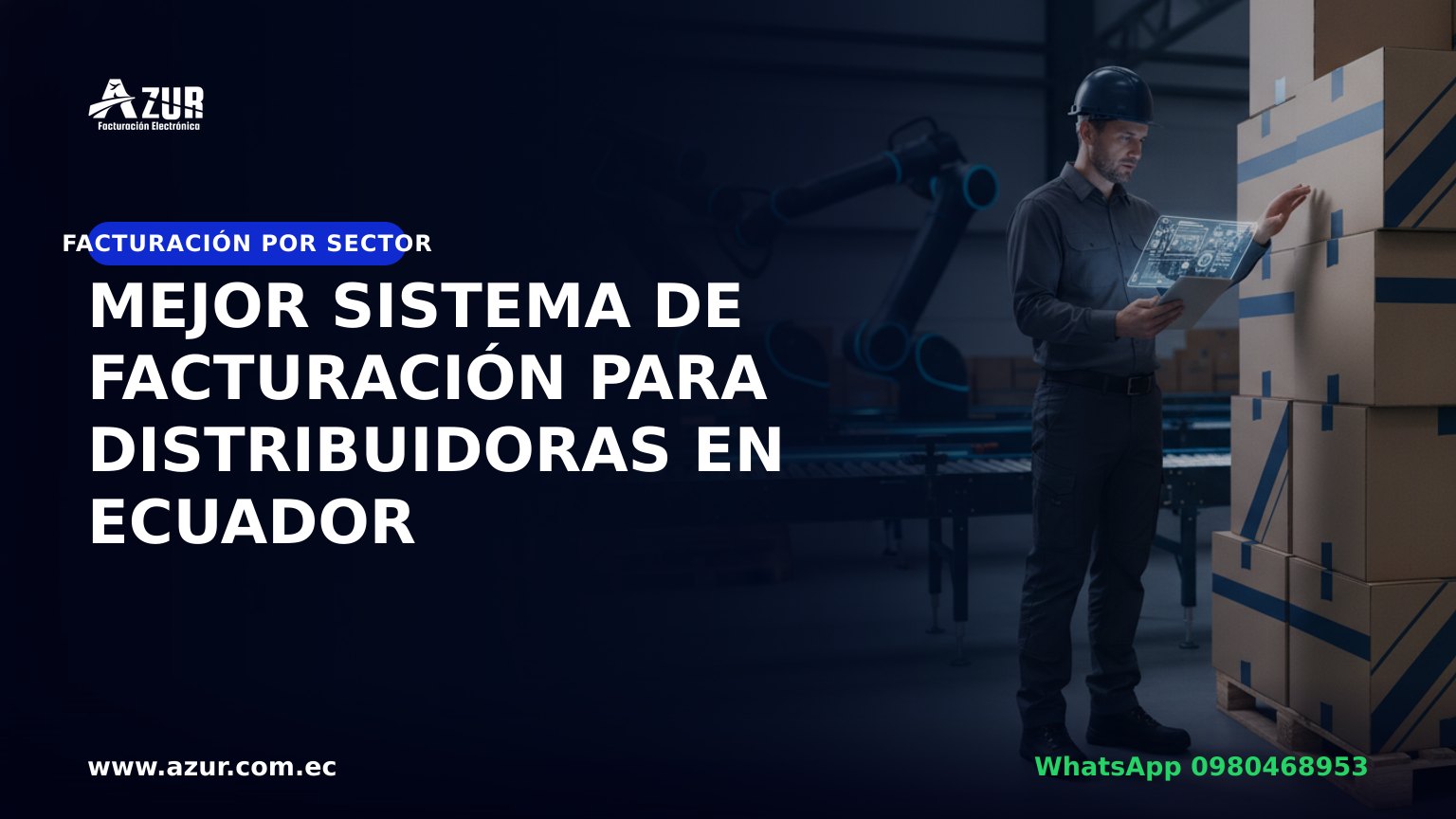 Mejor sistema de facturación para distribuidoras en Ecuador