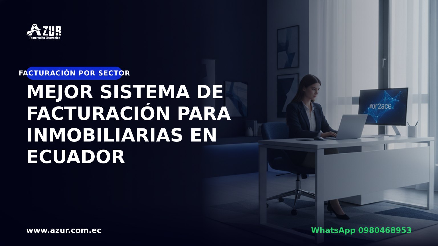 Mejor sistema de facturación para inmobiliarias en Ecuador
