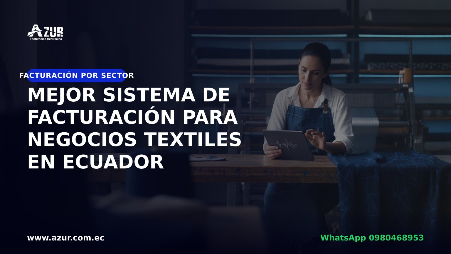 Mejor sistema de facturación para negocios textiles en Ecuador