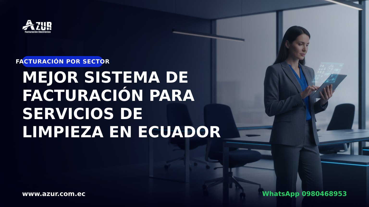 Mejor sistema de facturación para servicios de limpieza en Ecuador