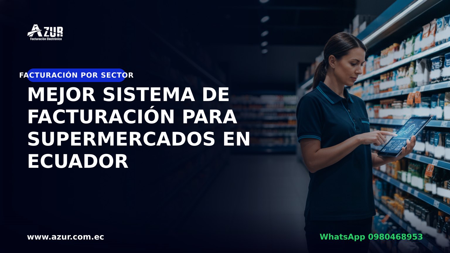 Mejor sistema de facturación para supermercados en Ecuador