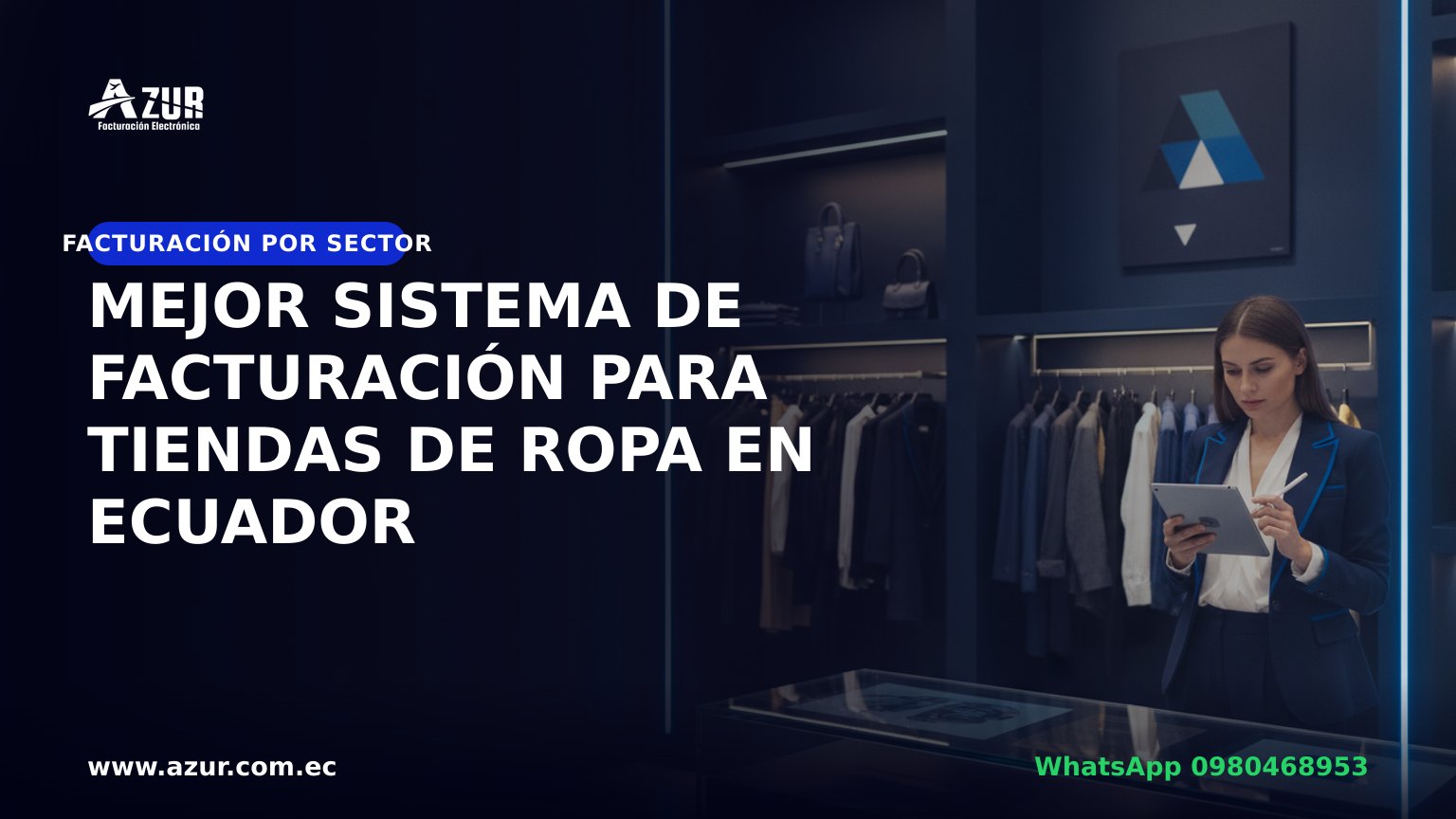 Mejor sistema de facturación para tiendas de ropa en Ecuador