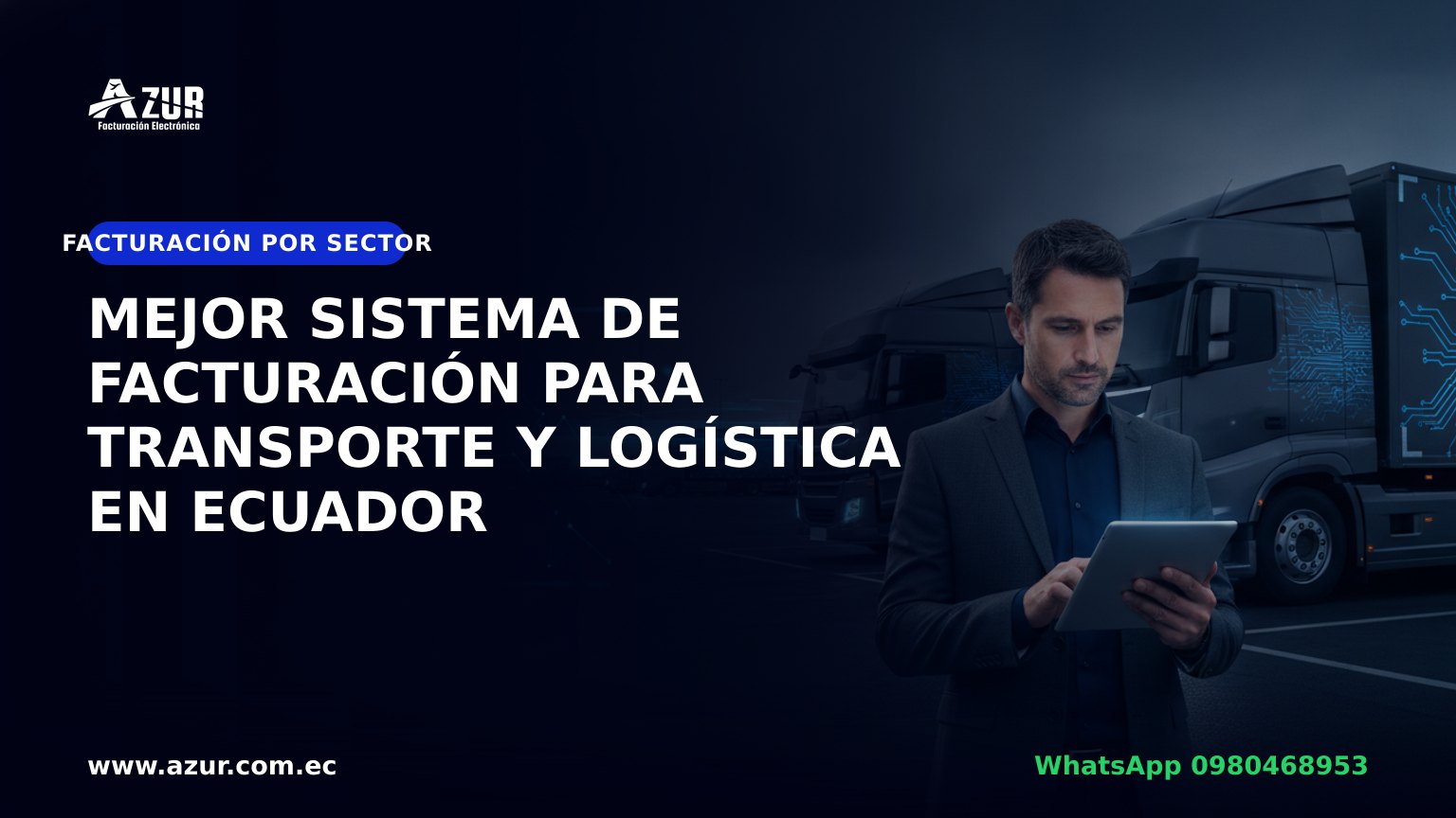 Mejor sistema de facturación para transporte y logística en Ecuador