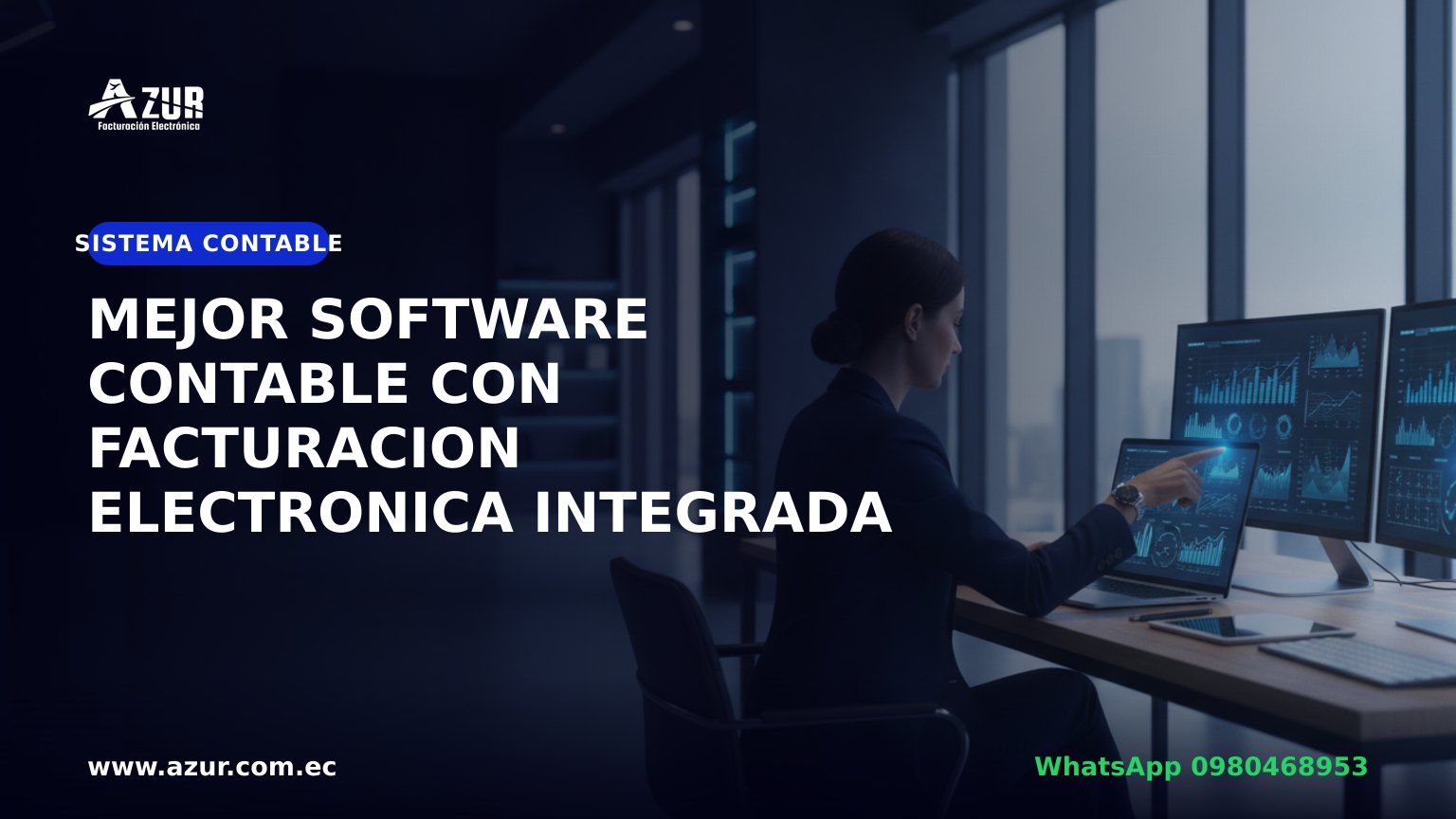 Mejor software contable con facturacion electronica integrada