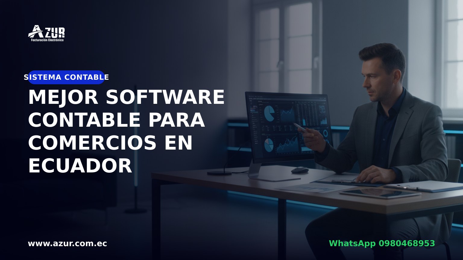 Mejor software contable para comercios en Ecuador
