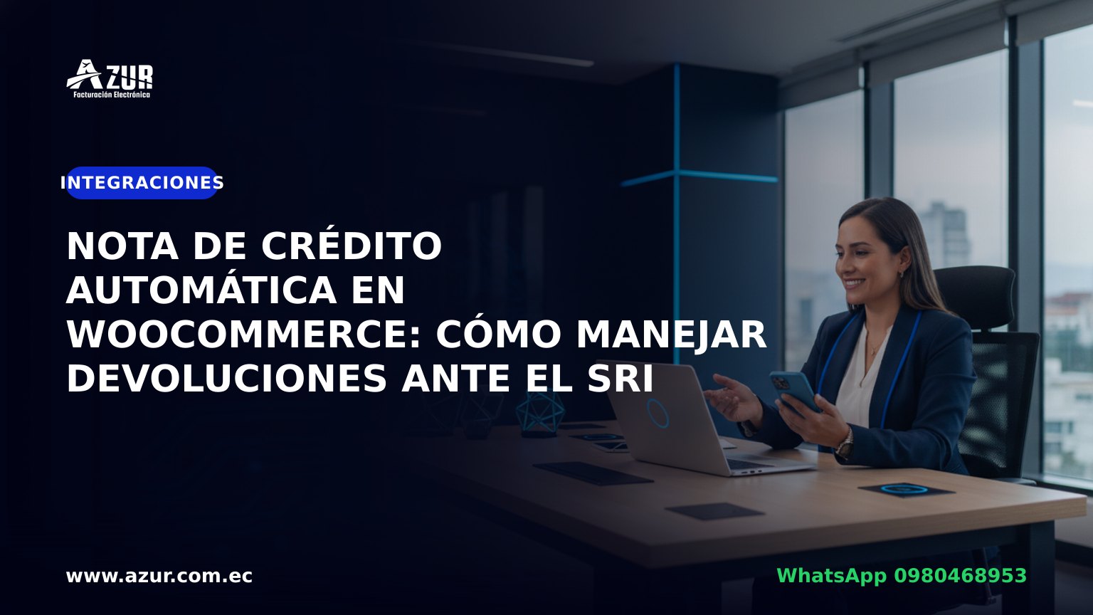 Nota de crédito automática en WooCommerce: cómo manejar devoluciones ante el SRI