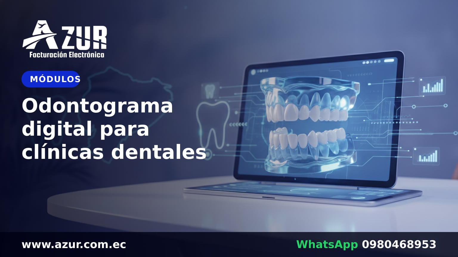 Odontograma digital para clínicas dentales