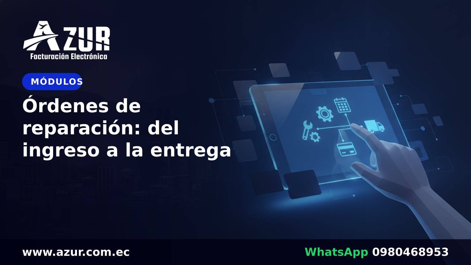 Órdenes de reparación: del ingreso a la entrega