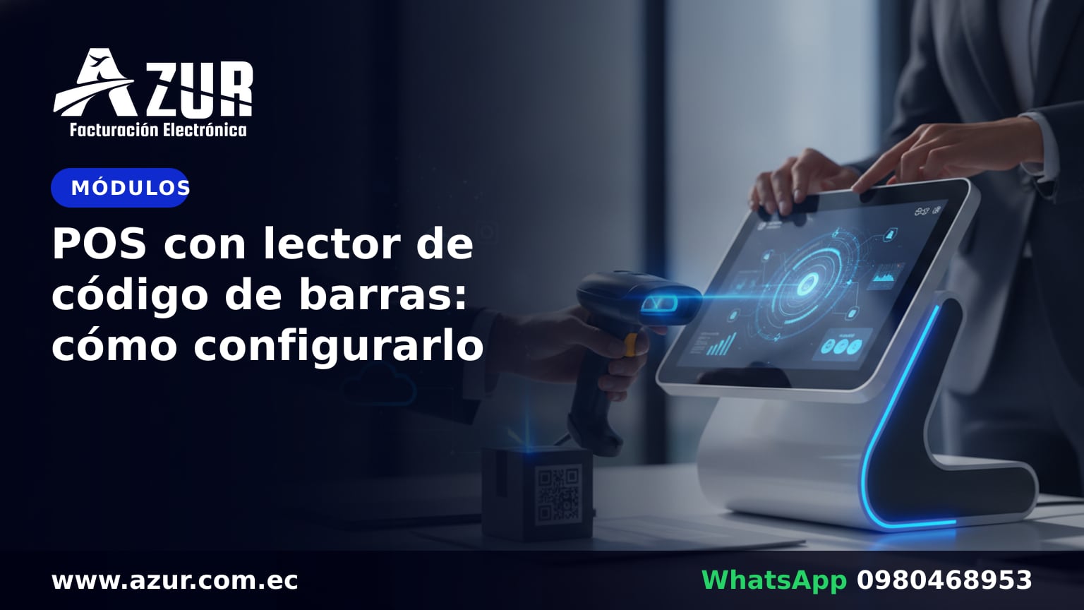 POS con lector de código de barras: cómo configurarlo