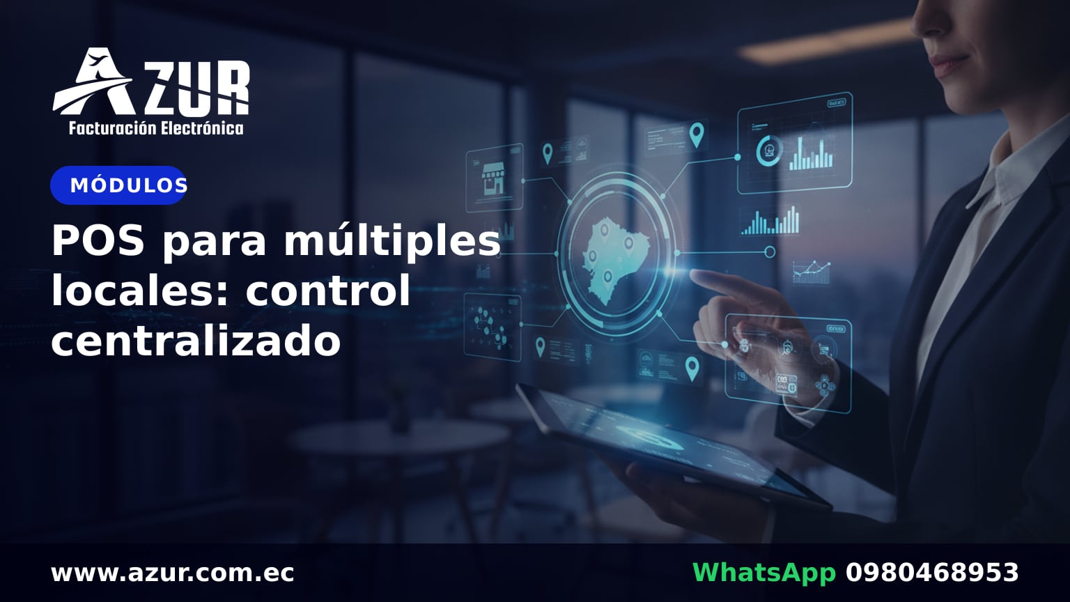 POS para múltiples locales: control centralizado