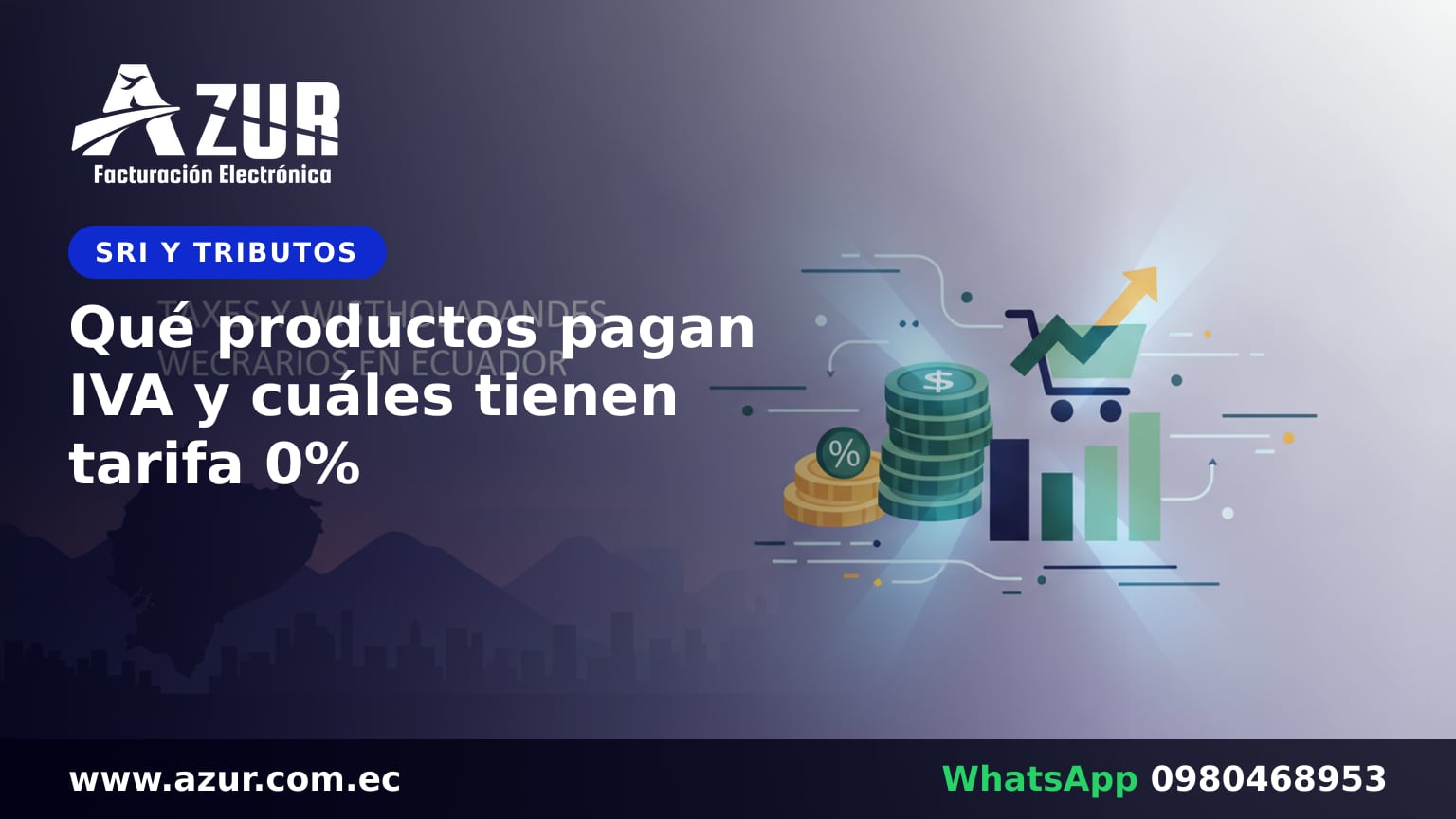 Qué productos pagan IVA y cuáles tienen tarifa 0%