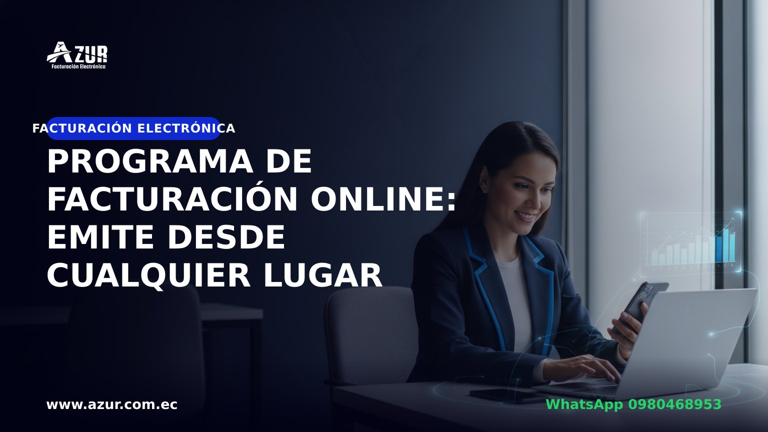 Programa de facturación online: emite desde cualquier lugar
