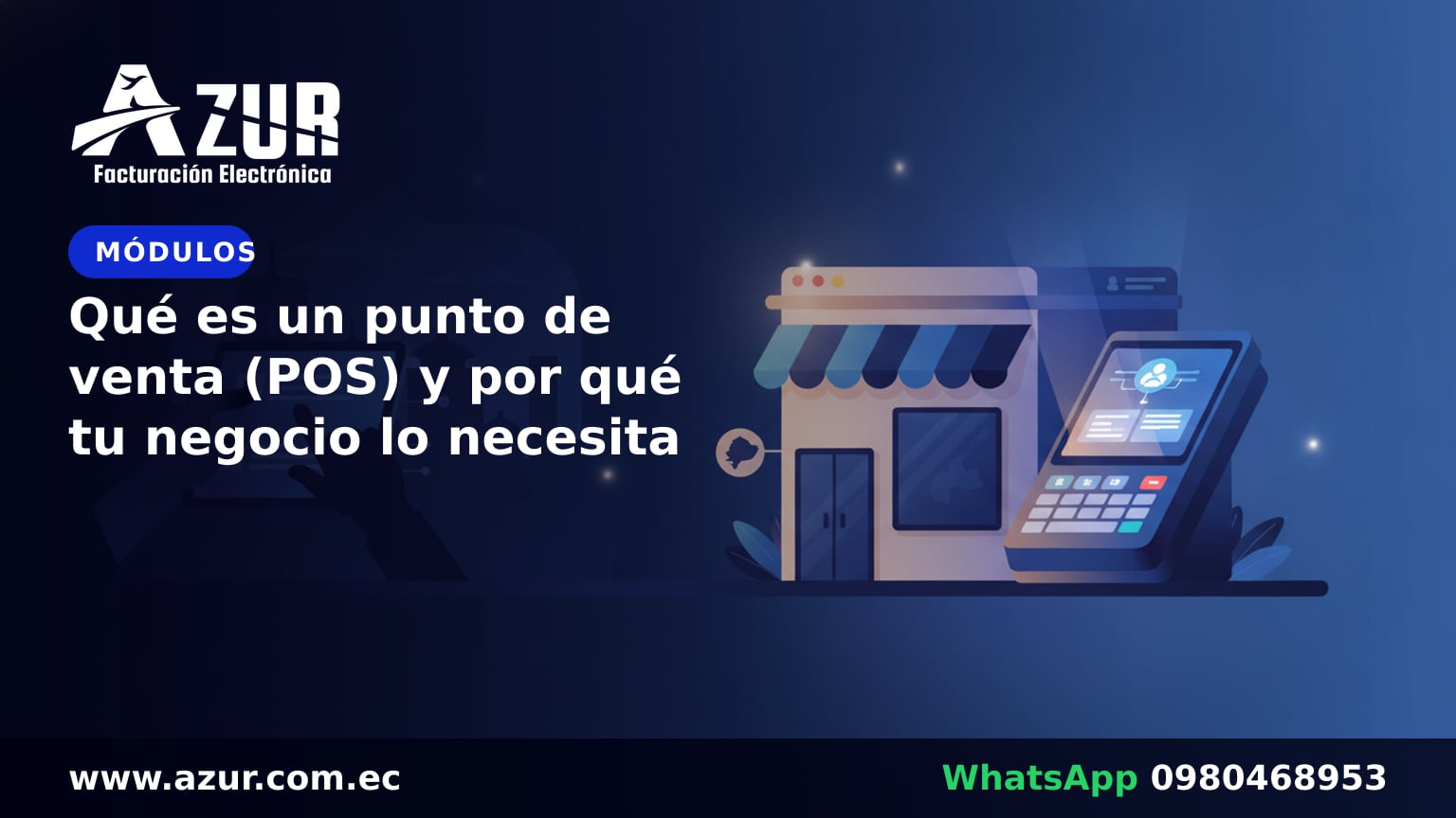 Qué es un punto de venta (POS) y por qué tu negocio lo necesita