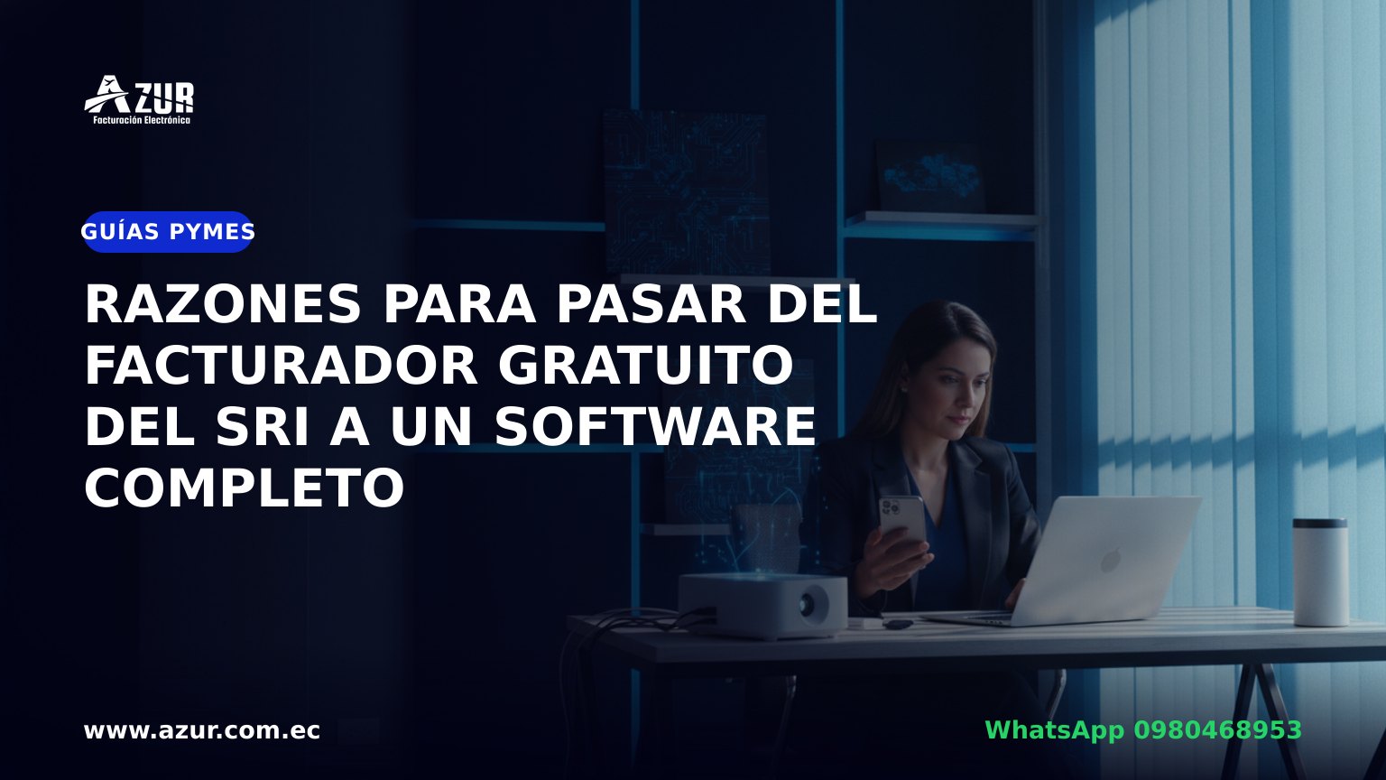 Razones para pasar del facturador gratuito del SRI a un software completo