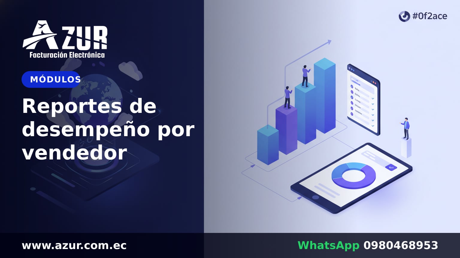 Reportes de desempeño por vendedor