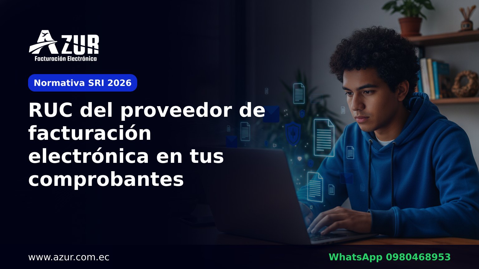 RUC del proveedor de facturación electrónica en tus comprobantes: nueva obligación 2026