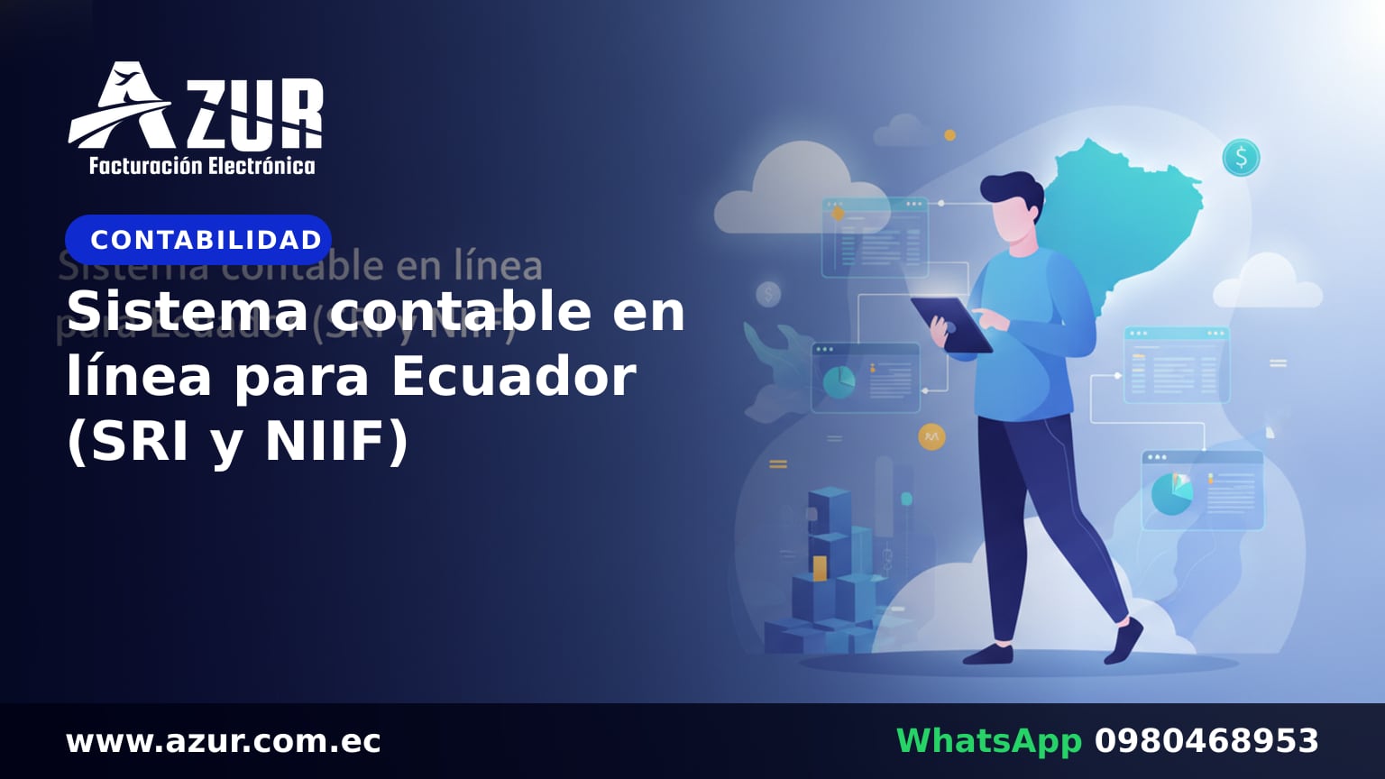 Sistema contable en línea para Ecuador (SRI y NIIF)