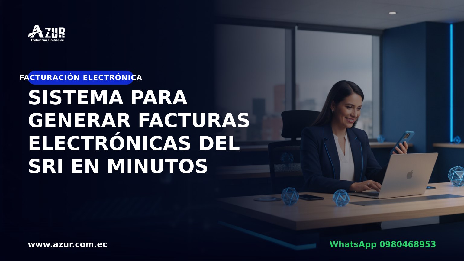 Sistema para generar facturas electrónicas del SRI en minutos