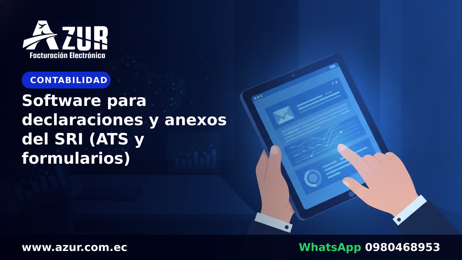 Software para declaraciones y anexos del SRI (ATS y formularios)